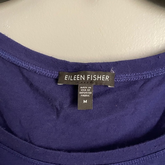 Eileen Fisher Oversized Dolman Sleeve Top Womens Size Medium - Picture 3 of 5